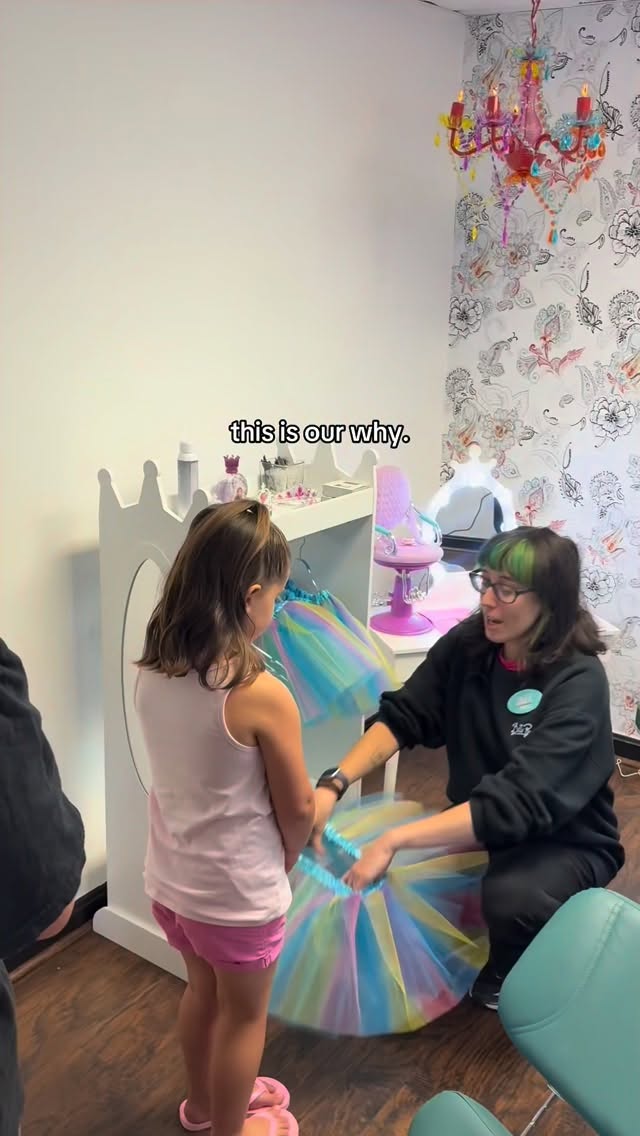 making what can feel like a scary experience less intimidating for little ones is why we do what we do #bellapiercing #piercing #womenownedbusiness #columbusohio #princess