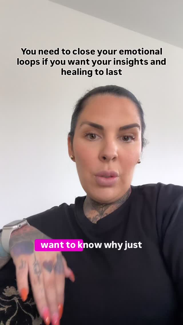 How to shift your state of being? It’s simply making sure to bring your presence back to the present moment and regulated. Visiting past events can bring insight but it also puts your system in the past, make sure you work with someone who brings you back ❤️
#healing #patterns #selfawareness #therapy #trauma
