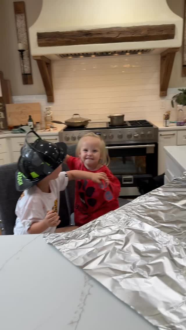 A silly dinner tonight.
