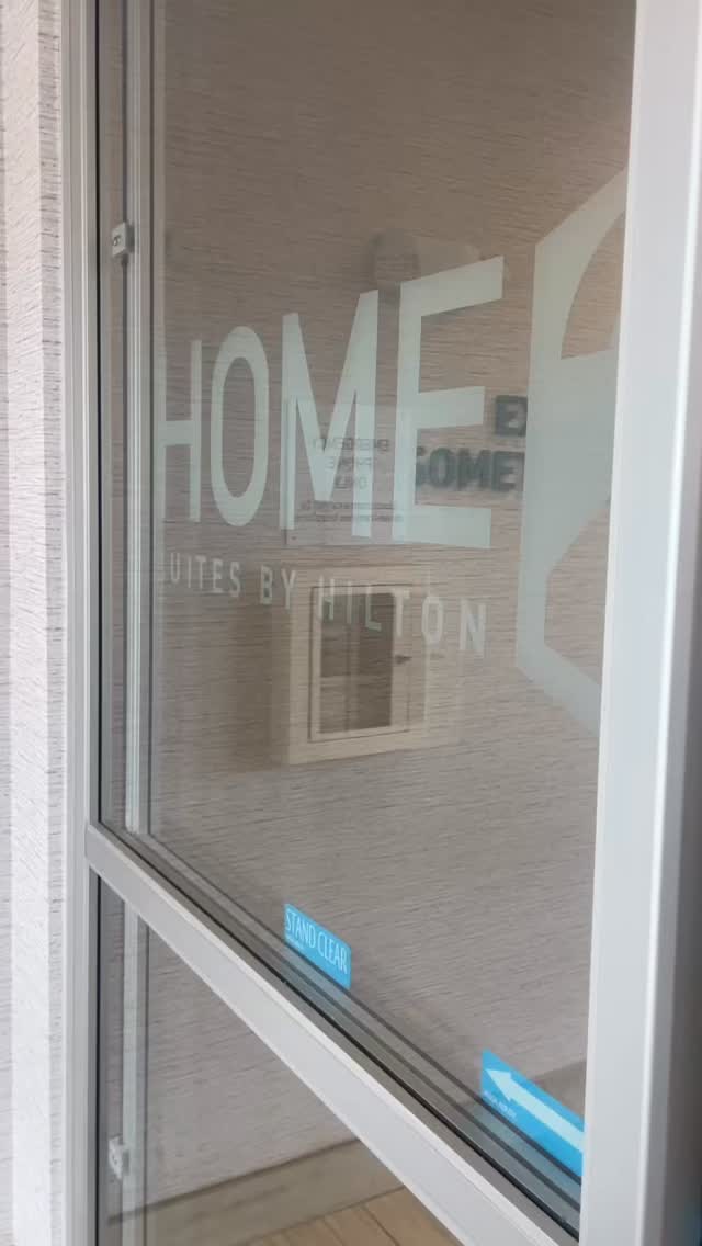 Our work at #home2suites #studiolightandspace #morninglight #ncartist