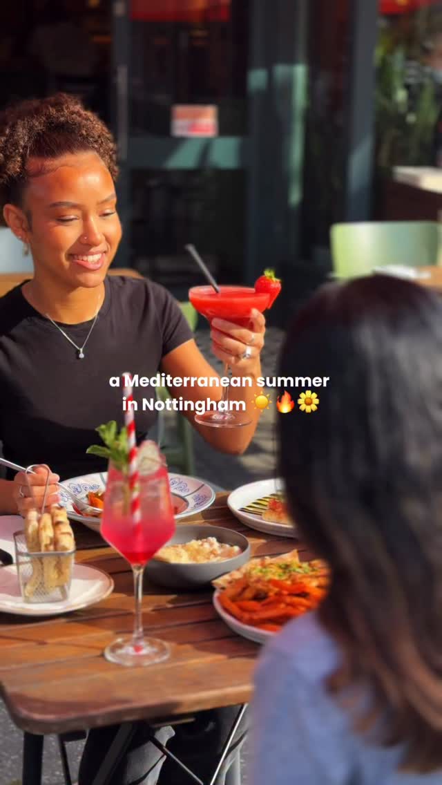 On a mission to bring the Mediterranean right here to Notts. 🌊☀️😉
#mediterraneanfood #nottinghamrestaurant #brunchspots #nottinghamfood #summer26