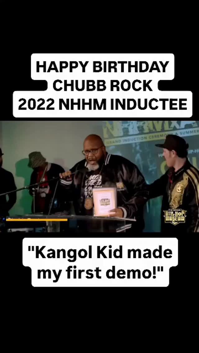 🎉Happy Birthday to The Chubster @chubblive 2022 NHHM INDUCTEE 👑
📜Founder @djboom_lv
🎤Executive Director @mastergeesugarhill
🎙Historian @jayquan.hiphop.historian
🎧Music Director @dj_rbi
📽Director @wvision.co and @nicklight01
🖼Resident Artist @sceneism7art
🧢Fashion Director @trueheadzclothing
🎂Fabricators @espazino @alwowcreations
🏅Fabricator @buckeydavis
🎨Chief Curator @anotherredsummer
💻Digital Director @iamclbonline
🎭Ambassadors @hiphoptrooper
@theblingkingz
🎨Creative Director @ajkatzart
🎁Retail Director @ericaparm
🎥Videographer @birthofhiphop
🚘Transportation Director @mnmmmark
🎼Archival & Talent Director @geechiedanofficial
