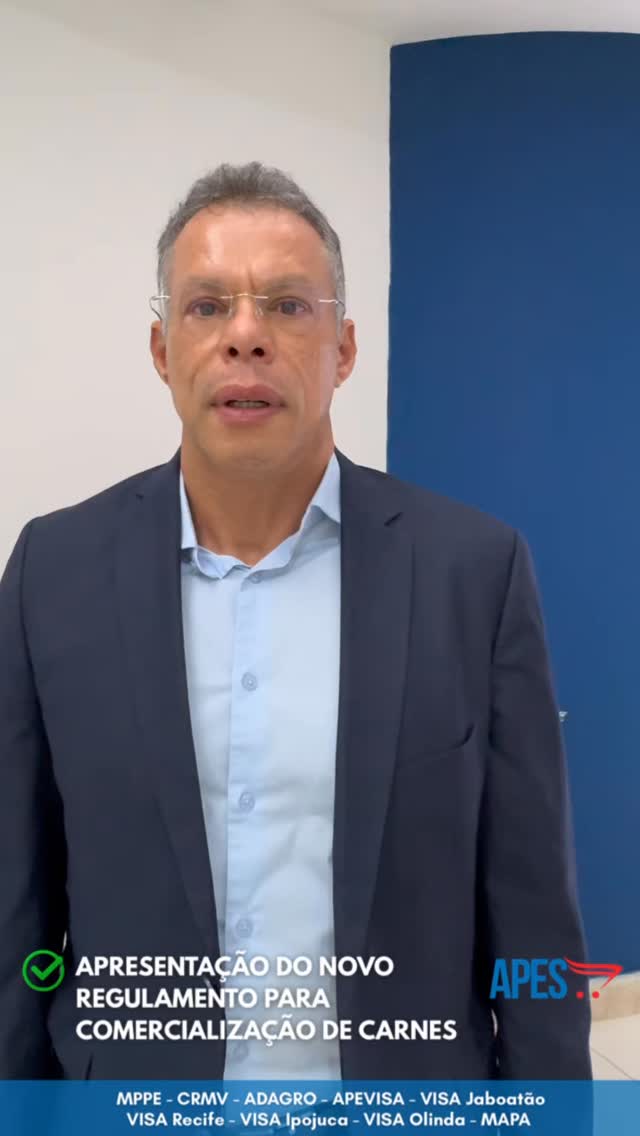 👉🏼 Novo regulamento para comercialização de carnes é apresentado aos supermercadistas
✅ O promotor do MPPE Maviael Silva destacou a importância da mudança de legislação que visa proteger toda a população pernambucana, em especial no que diz respeito ao consumo de alimentos de origem animal.