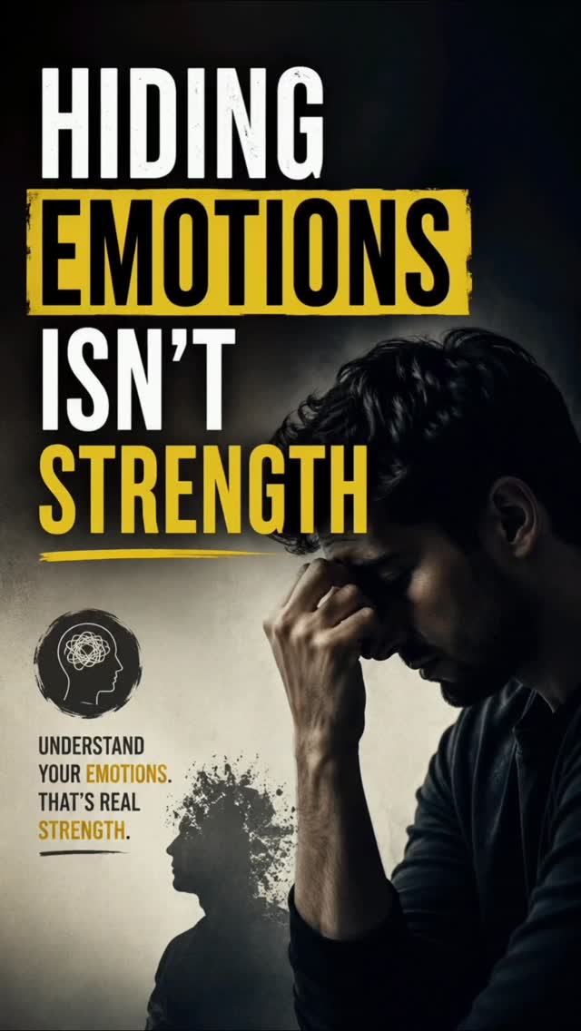 Many men were taught to suppress their emotions in the name of strength.
But emotions don't disappear when ignored. They often show up as anger, frustration, stress, loneliness, or emotional numbness.
Real strength isn't about hiding emotions. It's about understanding them.
#MentalHealth #MensMentalHealth #EmotionalHealth #Psychology #Therapy