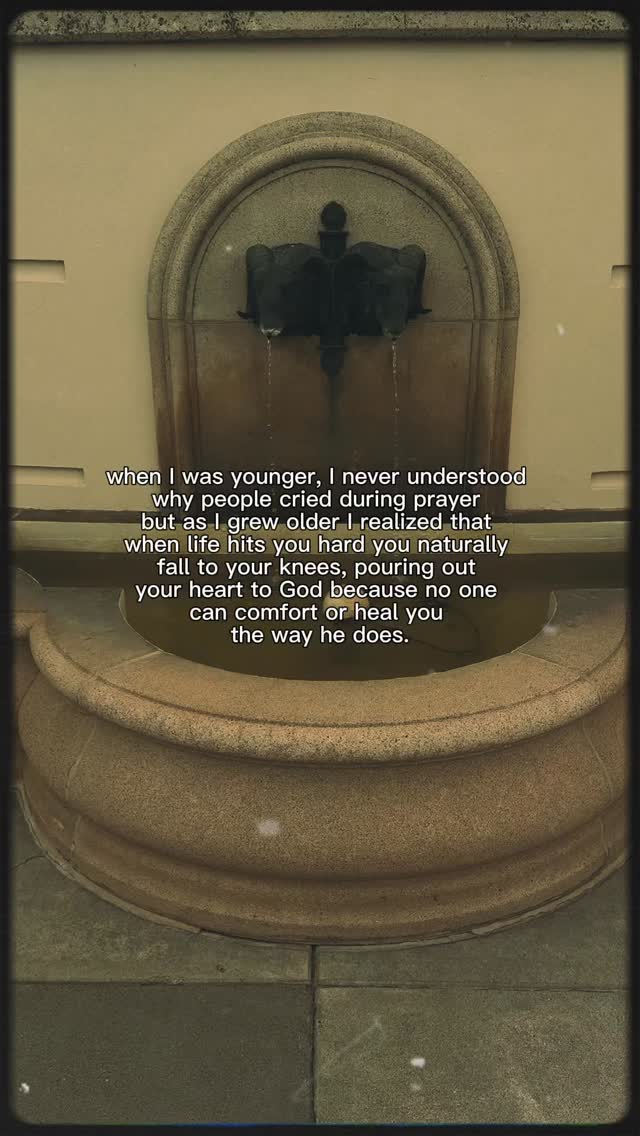When I was younger, I did not fully understand tears in prayer.
I did not yet know what it felt like to reach the end of yourself.
To carry something too heavy.
To be so undone by life that words alone no longer felt big enough. 💜
But the older I get, the more I understand.
Sometimes prayer does not come polished.
Sometimes it comes through tears.
Through silence.
Through trembling words.
Through falling to your knees because your heart has finally run out of places to hide.
And what once looked like weakness, I now know is intimacy.
Because there is something holy about being brought so low that you stop pretending and pour out your whole heart to God.
Not because life is easy.
But because He is still the safest place to bring what hurts.
No one comforts like He does.
No one heals like He does.
No one can hold the full weight of our sorrow, fear, grief, and longing the way He can.
So yes, sometimes prayer sounds like worship.
And sometimes it sounds like weeping.
Both are sacred. 💜
#christianwomen #womenoffaith #prayerlife #faithjourney #godheals