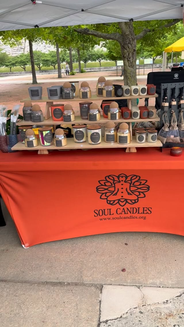 Just getting started, come out and see us today at Kensico Dam 🤗 11-3 #smallbusinessowner #soulcandles #blackwomanownedbusiness