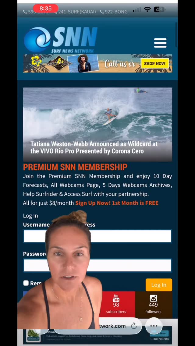 South Shore Surf Report! High Surf Advisory for all south facing shores. 🌊🌊🌊 This is for Saturday, May 30th, 2026.
Reel for full report and also check out www.surfnewsnetwork.com for full report or www.surfline.com. @surfline offers full report, cams amd extended forecasts with their subscription. You can also call 596-SURF for the report by phone.
I hope everyone gets some fun waves today. Stay safe and know your limits! 🌊💙🤍
#surfreport #southswell #advisorylevels #watersafety #hawaiisurf