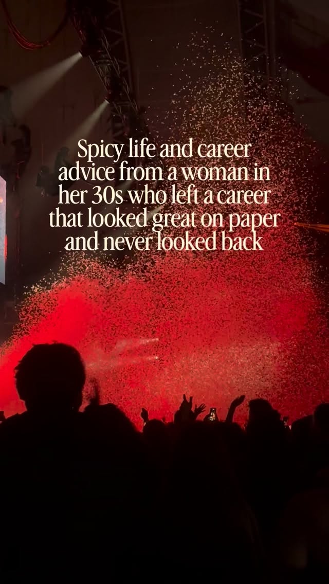 🌶️ No one is going to hand you the life you want. It doesn’t arrive fully formed in a neat package, it’s built through deliberate choice, grit and the willingness to keep going even when you can’t see the whole picture yet.
🌶️🌶️ You don’t get a gold star, a Blue Peter badge or anything you hankered after as a kid for devoting yourself entirely to your job and abandoning the actual life you could be living outside of it.
🌶️🌶️🌶️ People are going to have opinions. On their own lives, on yours, on every decision you make, whether you ask for them or not, whether you ever even hear them.
Your life only has to make sense to you. You’re the one who will live with the pride or the regret at the end of it.
Because building a life that actually makes sense to you, starts with getting clear on what that looks like. Comment CAREER and I’ll send you my Career Clarity Kickstart, the first step toward making decisions you’ll be proud of👇
#careerpivot #lifebydesign #careerchangeforwomen #goodonpaper #pivotpoint