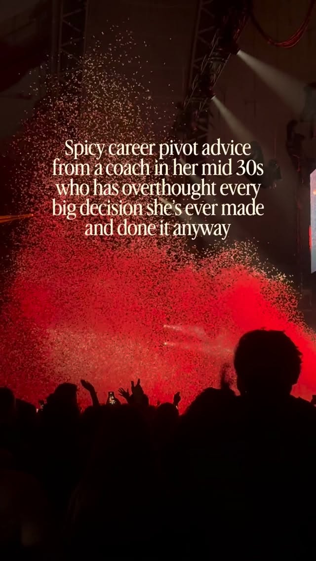 🌶️ The research will only get you so far before you realise it was just your brain’s way of feeling productive without actually doing the thing.
🌶️🌶️ You’re self aware, you think deeply, you’ve probably analysed this from every possible angle. But I have to be honest with you, you cannot think your way to clarity, no matter how much you believe you can. You will not plan your way to courage either.
🌶️🌶️🌶️ Those tangled thoughts stuck in your head? They won’t untangle themselves in there. They won’t untangle through conversations with people close to you who love you, want the best for you, but will ultimately tell you what you want to hear because they care too much about you to be truly objective.
You know more than you think you do. You just need the right questions asked by someone with no stake in your answer and that’s when everything starts to shift.
The right questions exist, they’re just not the ones you’ve been asking yourself in your head at 11pm.
Comment CAREER and I’ll send you my Career Clarity Kickstart, designed to cut through the noise and get you to the clarity you’ve been circling around👇
#careerpivot #careerclarity #overthinking #careerchangeforwomen #pivotpoint