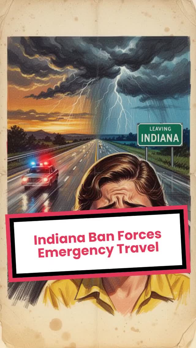 Indiana Ban Forces Emergency Travel