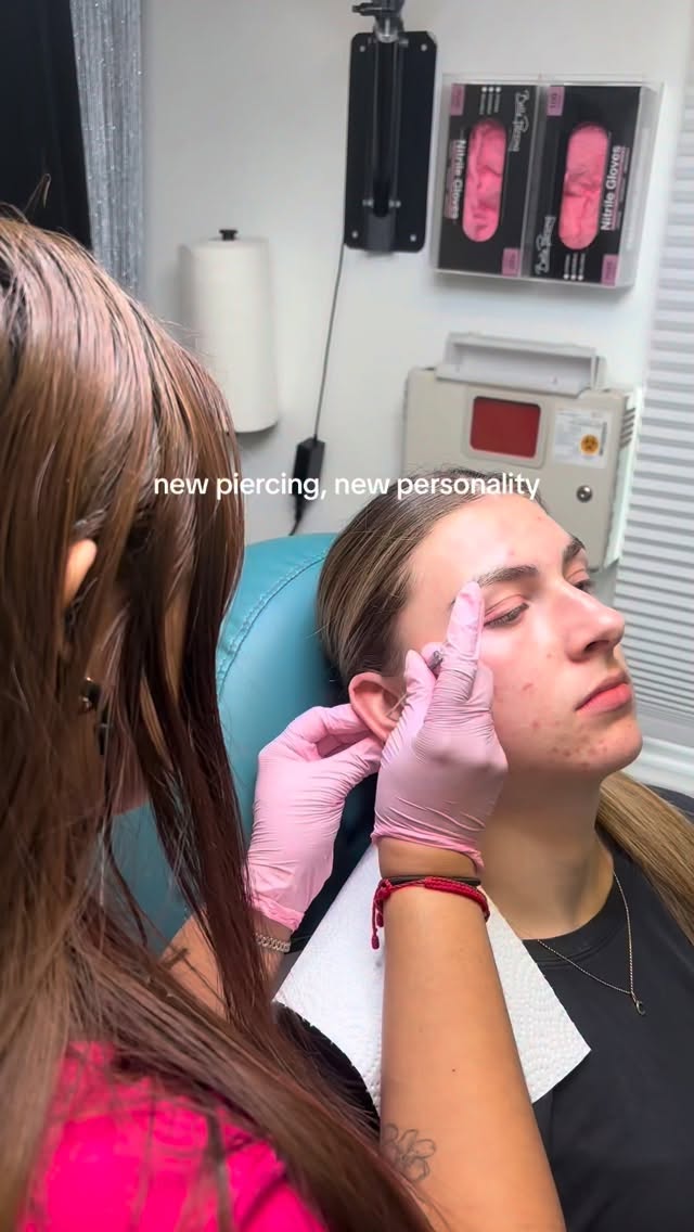 new personality unlocked #piercing #womenownedbusiness #columbusohio #bellapiercing #piercinginspo