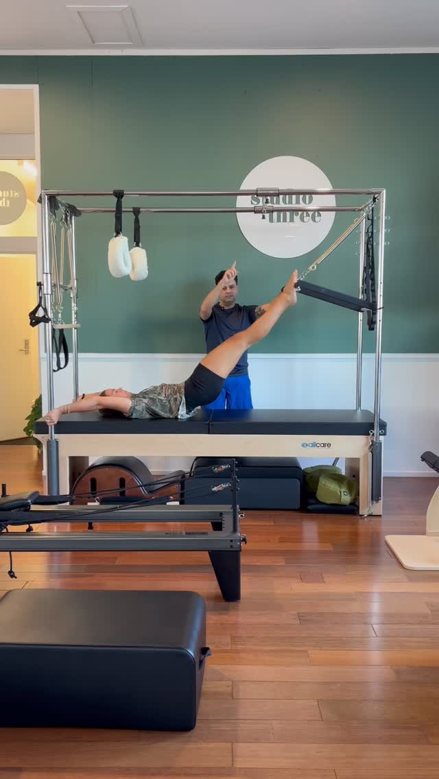 We’re loving all the new appartatus at Studio Three!
Keen to come and have a play? Find out about our Studio Sessions - a new offering for clients wanting to take their Pilates practice further.
These small group sessions utilise the full Pilates apparatus, including the Reformer, Chair, Cadillac, Spine Corrector and Ladder Barrel, allowing for a more personalised and progressive approach to movement.
Designed to bridge the gap between group classes and private sessions, Studio Sessions are ideal for those wanting extra support with rehabilitation, building confidence, improving technique, or deepening their understanding of the Pilates method.
Sessions run for 60 minutes with a maximum of 5 clients, giving our comprehensively trained instructors the ability to offer more hands-on guidance, progressions, and individual modifications.
How to get started:
Before joining a Studio Session, clients must complete two private sessions:
• Session one: assessment + goal setting
• Session two: introduction to your personalised apparatus programme. We also have a new weekly Studio Apparatus Introduction Session on Monday evenings, which is another great way to start your journey into joining the Studio Sessions.