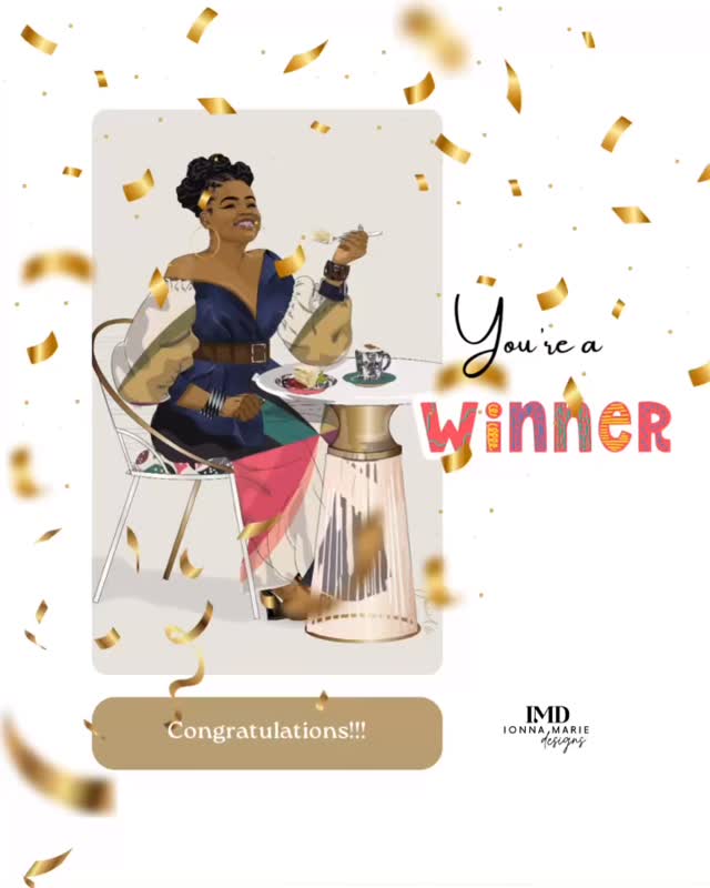 ✨GIVEAWAY WINNER✨
Thank you to everyone who entered the Ionna Marie Designs “Curated Creative Gift Bundle” giveaway at Afro Hair & Beauty Live last weekend.
We were delighted by the response and truly appreciate every single entry.
Congratulations to:
🎉 KEMI D.
Please check your inbox and contact me within 7 days to claim your prize.
For everyone who entered, we’d still love to say thank you!
Enjoy 10% OFF all online purchases this weekend using the code emailed to you.
Offer ends Monday 1st June at midnight.
Shop online at www,ionnamariedesigns.com or use the link in the bio ⬆️
Thank you to everyone for supporting independent creativity, illustration and design.
Have a wonderful weekend 💫
#ionnamariedesigns #blackgreetingcards #independentartist #creativecommunity #giveawaywinner