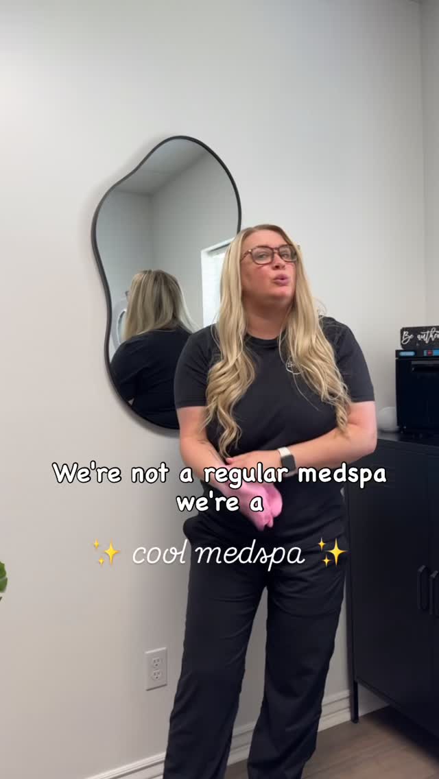 When we say we’re a “cool” medspa, we mean that we meet you where you are. 🤍
Whether you know exactly what you want or have no idea where to start, we’re here to listen, guide, and create a plan that aligns with your goals.
No judgment. No pressure. Just personalized care and a team that genuinely wants you to feel your best.
#medspa #botoxutah #trendy #medicalspa