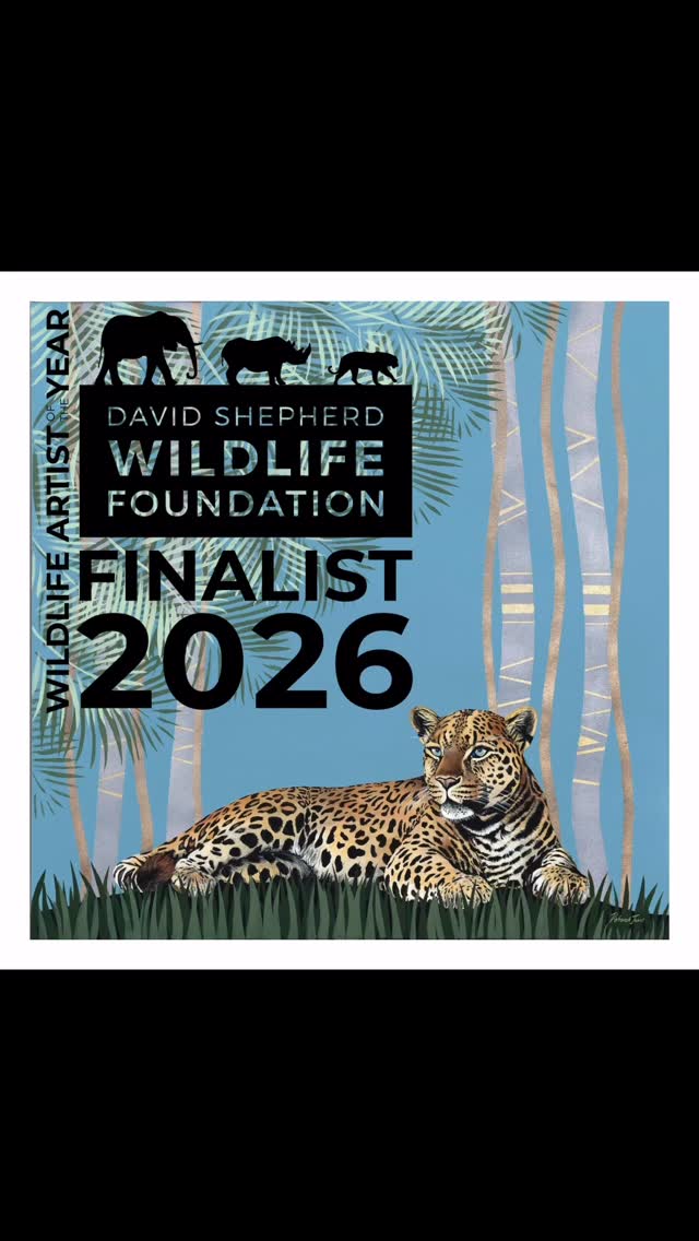 I’m absolutely thrilled and delighted to be a finalist in David Shepherd’s Wildlife Artist of the Year 2026 competition.
Saudade (The Dreamer) has been selected from an amazing 1,496 entries from 60 countries.
I first fell in love with nature after spending months in Brazil many years ago. My works are not just paintings they are stories and emotions, transporting me back in time to a place which was paradise. I’m honored that my love for painting wildlife has taken me to this amazing exhibition at The Mall galleries in September with @dswfwildlifeart @dswfwildlife
DSWF fights extinction by confronting wildlife crime and protecting endangered species across Africa and Asia in collaboration with international, national and locally led conservation partners.
Thank you for choosing my work and letting me be part of this wonderful foundation 🙏🏻🐆🐆
#way26 #wildlifeartistoftheyear2026 #competition #wildlife
@thehydegallery
@thelondonartexchange
@saatchiart
@degreeart
@sota_marketplace
@knightsbridgefineartofficial