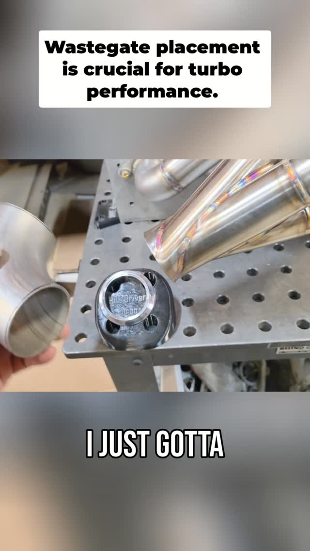 Did you know that there was an importance to wastegate placement?
#hoodratmfg #turbo #wastegate #fab #exhaust