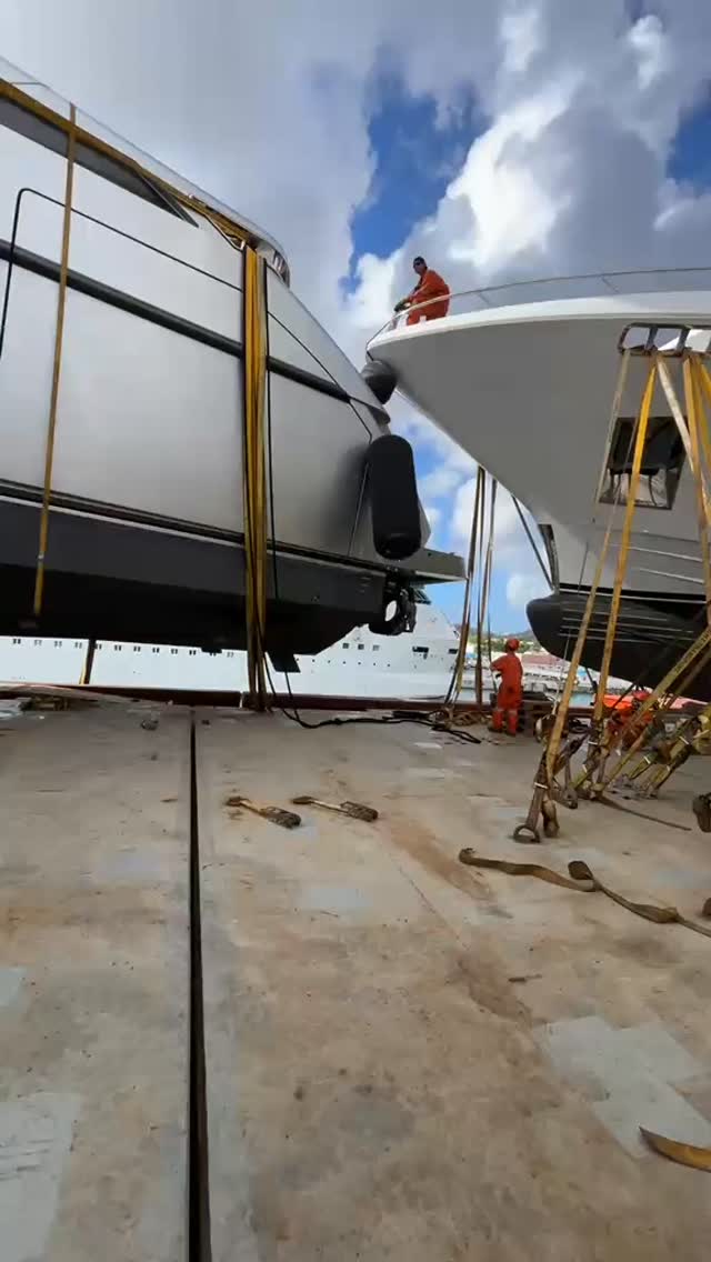 I trust @sevenstaryachttransport implicitly but this part always gives me anxiety!