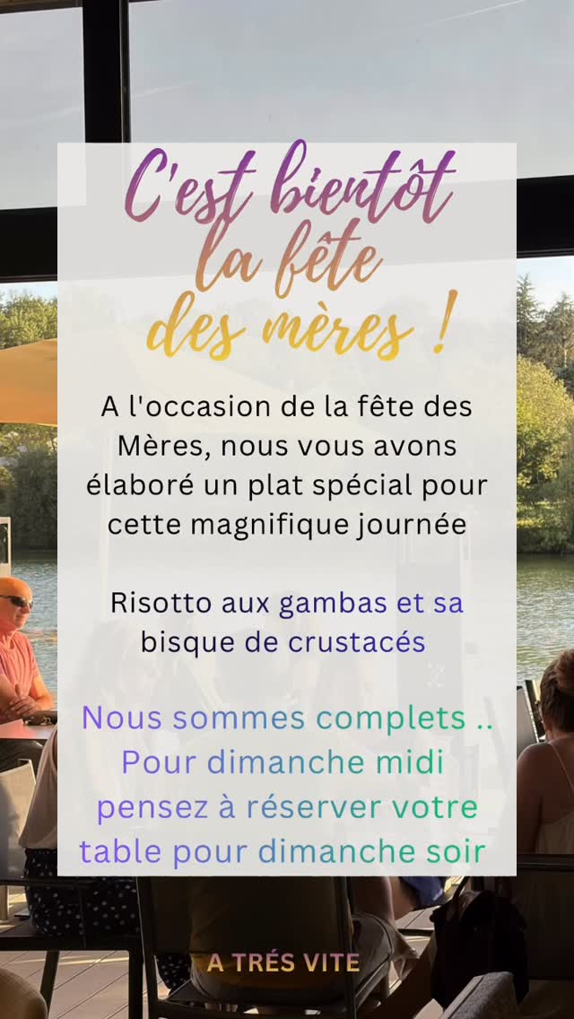 À l’occasion de cette belle journée, nous vous proposons une suggestion spéciale pour la Fête des Mères, en plus de notre carte habituelle ✨
Venez partager un moment gourmand et convivial en famille pour célébrer toutes les mamans comme il se doit 💕
📞 Réservations au 05 61 25 96 02 ou directement sur Instagram. #restauranttoulouse #fêtedesmeres #maman #flourens
