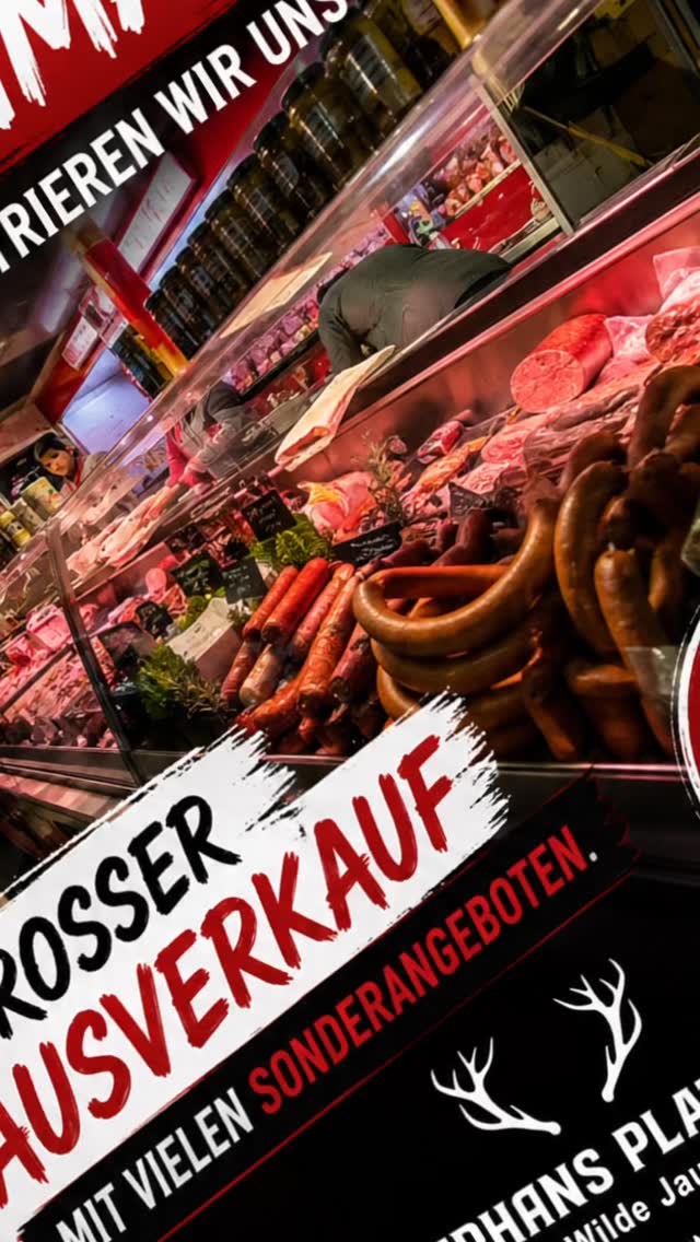 🚨 MORGEN NOCHMAL WOCHENMARKT! 🚨
Danach richten wir unseren Fokus voll auf die Mess.
Deshalb heißt es jetzt:
🔥 GROSSER AUSVERKAUF 🔥
💥 Viele Sonderangebote
💥 Top-Qualität zu Spitzenpreisen
💥 Nur solange der Vorrat reicht
Ob Wurst, Fleischspezialitäten oder Feinkost – jetzt ist die beste Gelegenheit, sich noch einmal einzudecken!
👉 Kommt vorbei und sichert euch die besten Angebote!
📍 Morgen auf dem Wochenmarkt
🦌 Stephans Platzerl & Wilde Jause
#Wochenmarkt #Ausverkauf #Sonderangebote #Metzgerei #Wurstliebhaber RegionalGenießen StephansPlatzerl WildeJause Marktliebe Enzkreis Pforzheim
