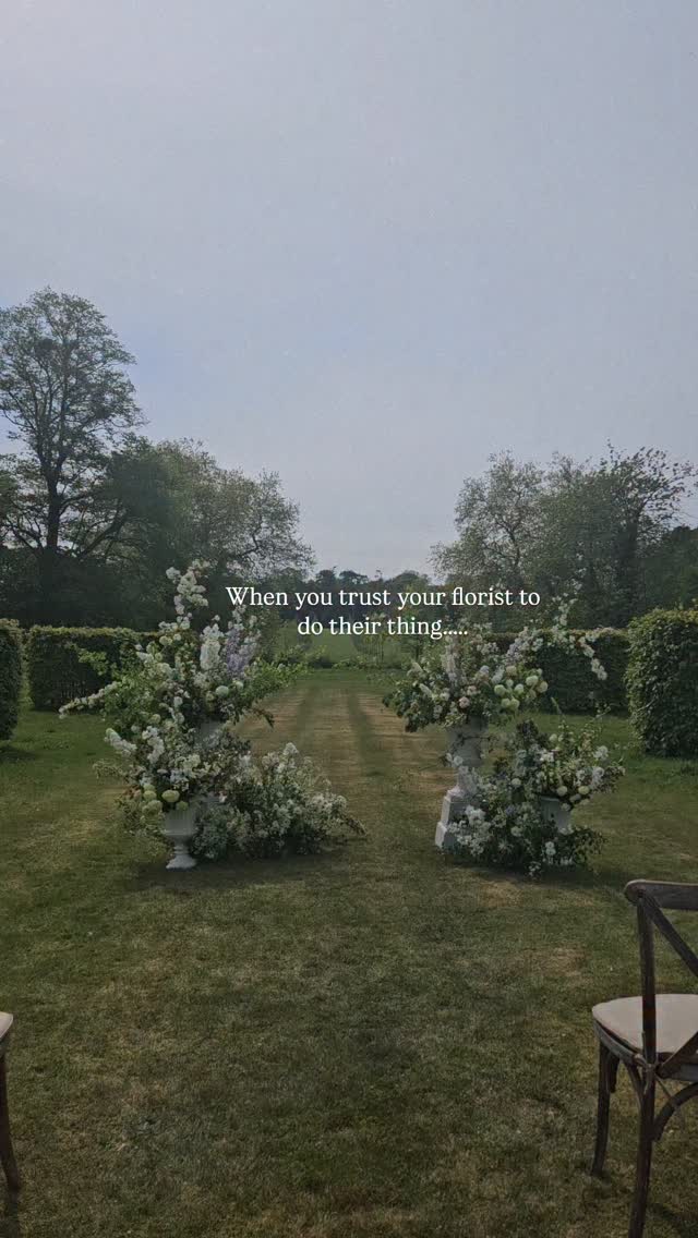 Trust, I say it again and again. Choosing the right person to design your florals is so much more than just numbers on a quote.
Its about trust...
I believe in an honest and open process with my clients, one that is collaborative. Where years of experience can be leaned on to create florals that are personal to my clients and reflect that moment in time.
For me it is about reading between the lines, listening, using my experience to guide, advise and more times than none to be bold enough to be honest and open with clients what works and what does not. I am only ever here to help clients achieve the best from their investment with florals that reflect the perfect balance between quiet luxury and refinement.
The most important thing I have learnt is that trust creates magic. When I know my clients, when I have listened and when I know they trust me to create... that is where the magic happens..