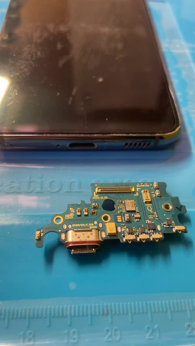 Galaxy S21充電不良。ドックコ