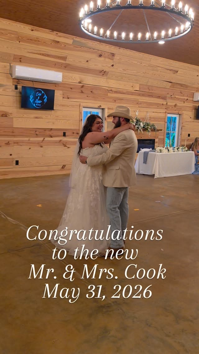✨ The Dance That Started Their Forever ✨
Congratulations again to the new Mr. & Mrs. Cook! Watching you share your first dance as husband and wife was truly unforgettable. The way you held each other, smiled, and soaked in that moment said everything about the love you share.
Thank you for letting CM Music Factory help set the tone for such a special memory. Here's to a lifetime filled with moments just as beautiful. 🥂✨
05.31.2026
#FirstDance #Weddings #GABrides #GeorgiaWeddings #AtlantaWeddings