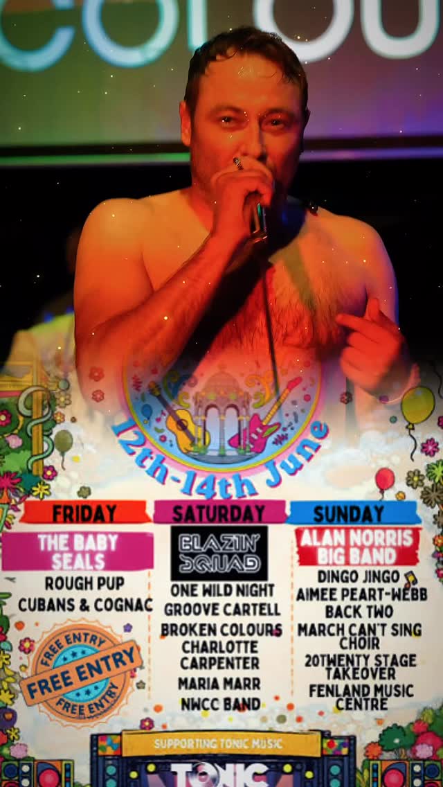 Next up we head to MARCH (yes it’s an actual town not a month). For @marchsummerfestival JUNE 13th ✌️
Cracking line up, FREE ENTRY
#festival #musicfestival #march #brokencolours