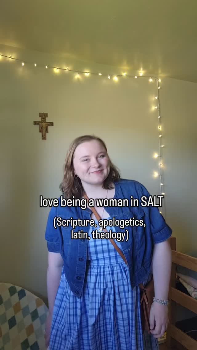Tag your favorite theology girlie 💗
We've got STEM and SPAM... Why not SALT? 👀
Yes I made that up. Yes it needs to be a thing.
Jesus said to be Salt so it just seems to fit 🧂🤷🏼♀️😂
#girls #theology #catholic #christian #trend