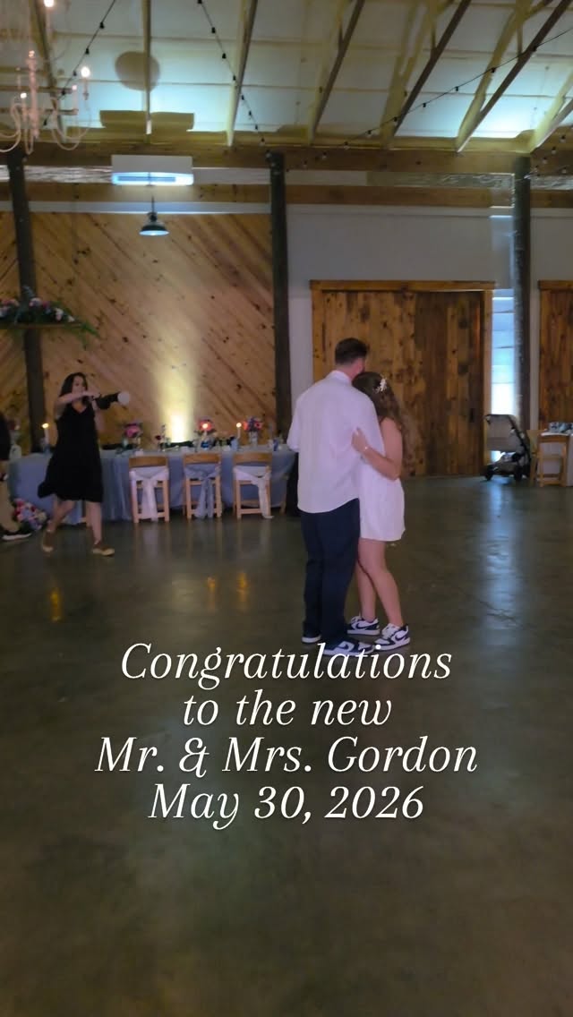 💍✨ One of my favorite moments of the night...
After all the excitement, dancing, and celebration, the bride and groom shared a private last dance—just the two of them.
For a few quiet minutes, the room faded away, and they had a chance to soak it all in. The laughter, the happy tears, the memories, and the beginning of their new journey together.
These are the moments that often mean the most. ❤️
Congratulations to the new Mr. & Mrs. Gordon! Wishing you a lifetime of love, laughter, and unforgettable memories.
05.30.2026
#PrivateLastDance #GeorgiaWeddingDJ #WeddingDayMagic #CMMusicFactory #MiddleGABrides