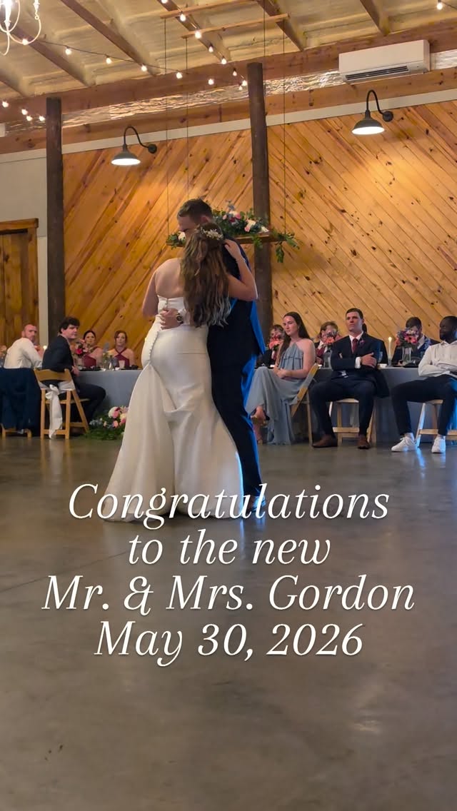 ✨ The Dance That Started Their Forever ✨
Congratulations again to the new Mr. & Mrs. Gordon! Watching you share your first dance as husband and wife was truly unforgettable. The way you held each other, smiled, and soaked in that moment said everything about the love you share.
Thank you for letting CM Music Factory help set the tone for such a special memory. Here's to a lifetime filled with moments just as beautiful. 🥂✨
05.30.2026
#CMmusicfactory #FirstDance #MiddleGABrides #middlegadjs #macondjs