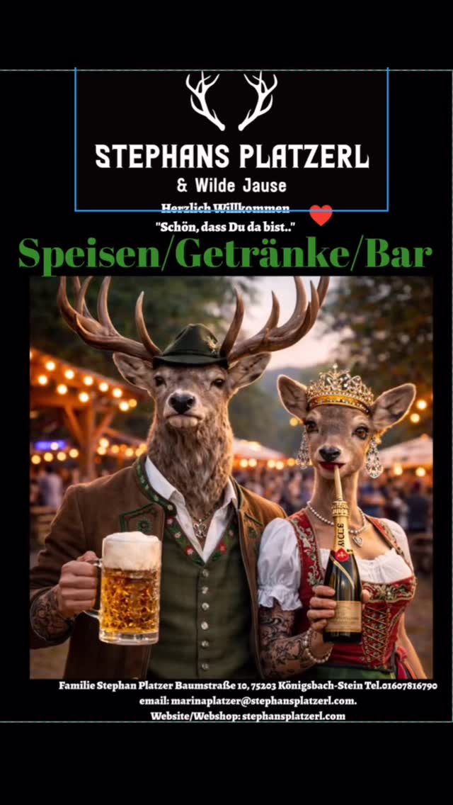 🚨 ACHTUNG: Nicht hungrig anschauen! 🤤🍻
Die neue Festzeltkarte vom Stephans Platzerl ist da – und wir übernehmen keine Verantwortung für plötzlich auftretenden Heißhunger! 😎
🍖 Saftige Schmankerl
🥨 Festzeltklassiker, die einfach dazugehören
🍺 Frisch gezapftes Festbier
🍹 Coole Drinks für lange Festnächte
Und weil normales Trinken langweilig wäre:
❄️ NEU: Frozen Rosi! – eiskalt, fruchtig und verdammt lecker. 😏
🍋 Salritta! – die freche Mischung mit dem gewissen Kick, die man probiert haben muss. 🔥
Wer also denkt, er kommt nur auf „ein Getränk“ vorbei, kennt das Stephans Platzerl noch nicht. 😉
📍 Tisch sichern, Freunde schnappen und ab ins Festzelt!
👇 Was wird zuerst bestellt: Frozen Rosi, Salritta oder direkt ein Festbier?
#StephansPlatzerl #FestzeltLiebe #Volksfest #FrozenRosi #Salritta Festbier Schmankerl Volksfestzeit Pforzheim Enzkreis Gaudi FeiernMitFreunden Festzelt2026 🍻🎡🔥😎