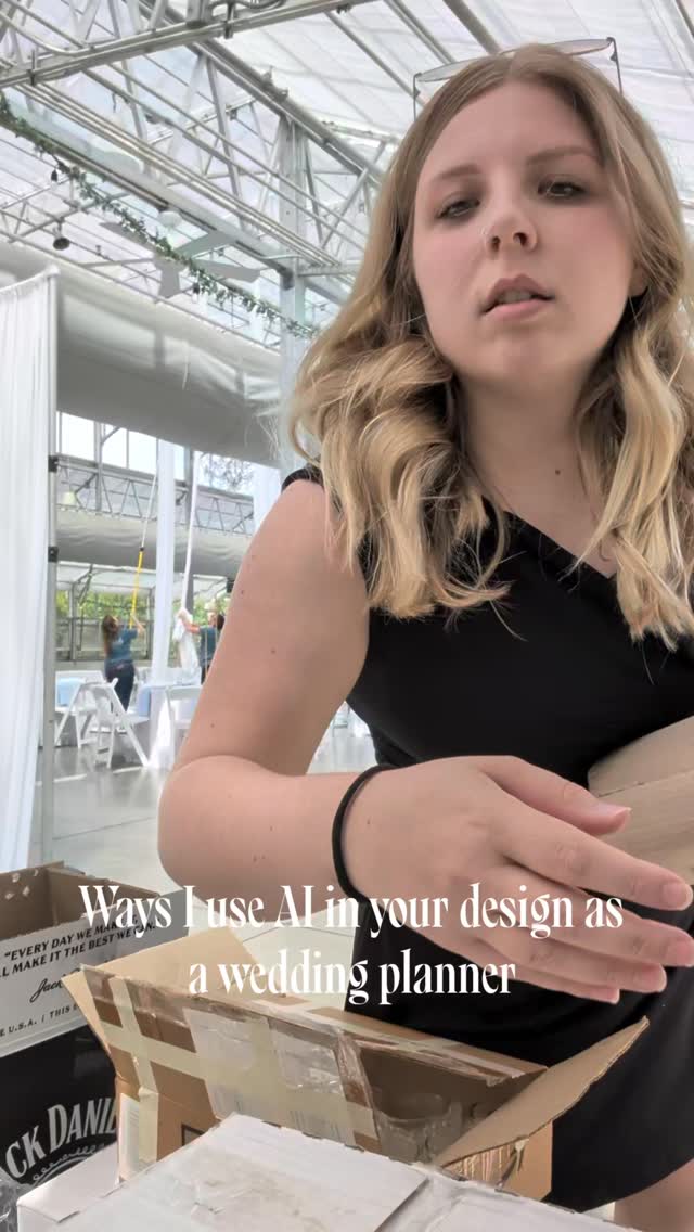 You couldn't pay me enough to use AI in my planning business, be for real
specialty decor: @adorneventcompany @satinchair
linens: @windycitylinen