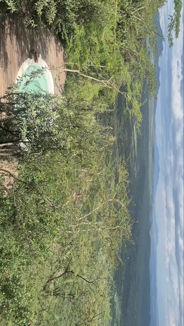 Turn phone sideways to see the view this morning over the Rift. Loads of white butterflies heading northwards. #greatriftvalley #greatriftkenya #bigskies #