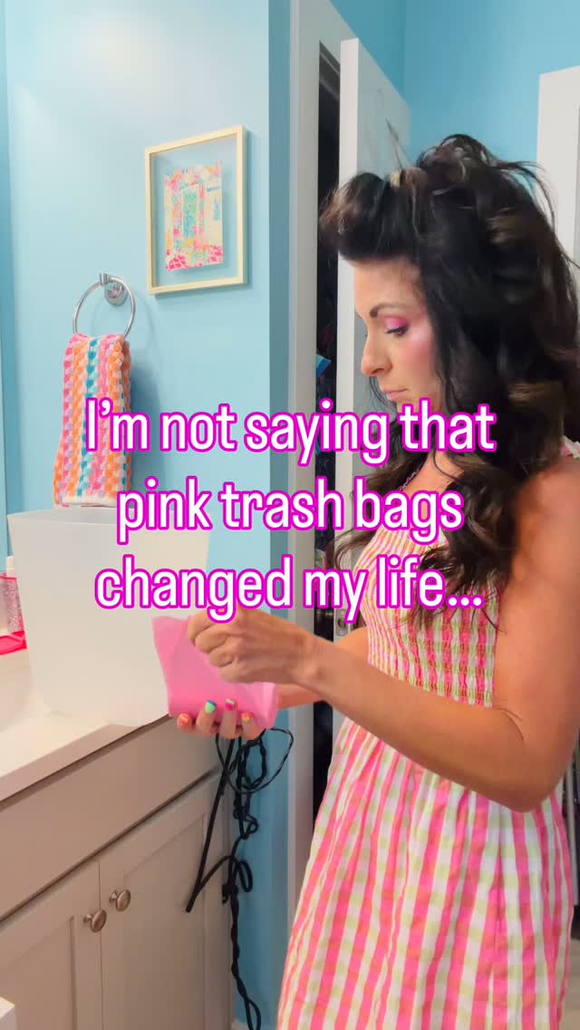 We make life harder than it needs to be sometimes.
We’re constantly waiting for…
☀️The move
☀️The relationship
☀️The promotion
☀️The breakthrough
...while completely overlooking the tiny things that make everyday life feel more joyful.
Do pink trash bags solve all of life’s problems?
No.
But they do make me smile every single time I change one 🩷
I’ve spent years learning that a beautiful life isn’t built through giant transformations alone.
It’s built through little intentional choices.
Colorful flowers
A favorite lipstick
The fun coffee mug
The bright outfit
The armful of bracelets
A kitchen dance party
The pink trash bags
Tiny reminders that life is meant to be enjoyed & romanticized, not just managed or survived.
It’s time to stop underestimating how much joy lives in the little things! 🌺🌈