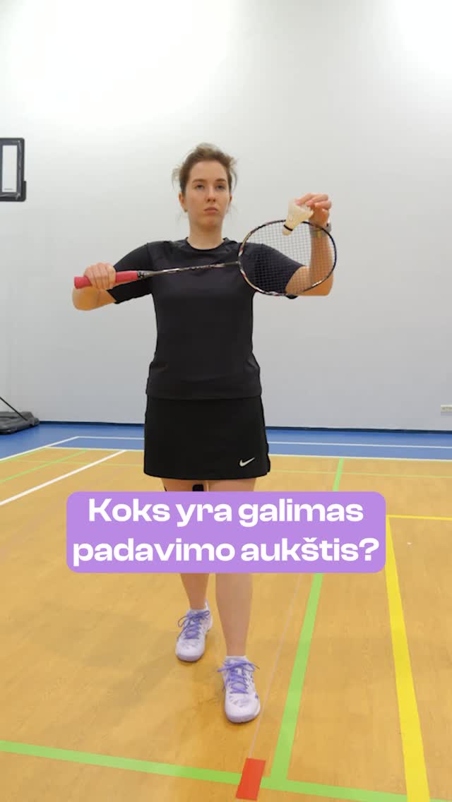 🤯🤯🤯 NĖRA tikslaus skaičiaus padavimo aukščiui nurodyti? Whaat?
Video gamyba: @viktorija_zonyte
Ačiū visiems prisidėjusiems!
#badminton #badmintonas #serve #play #tournament