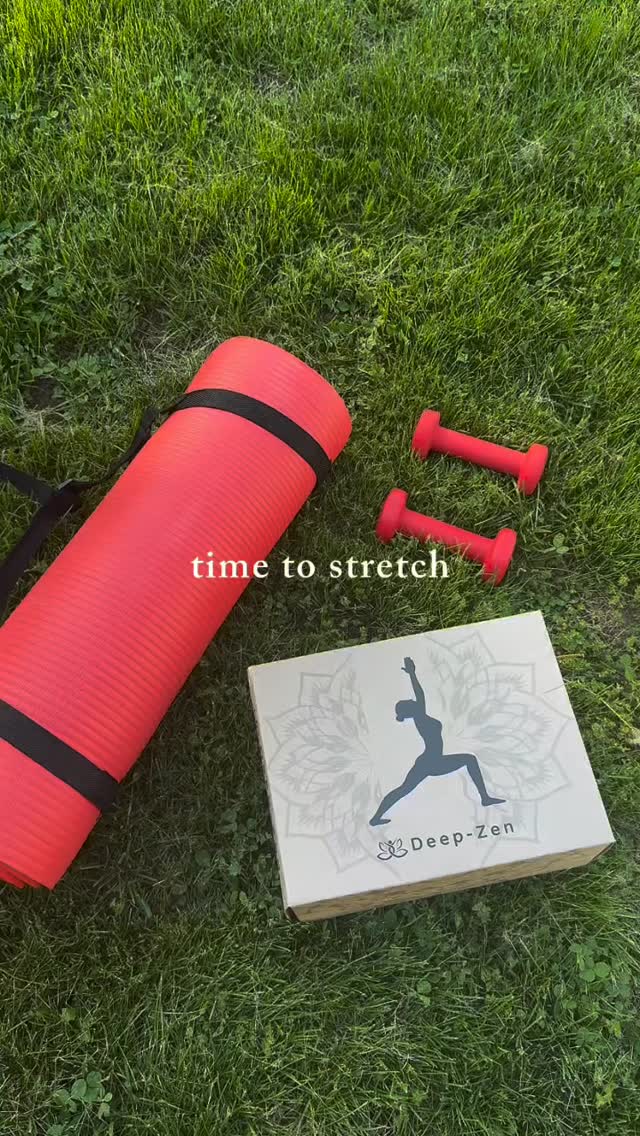 That golden hour glow, fresh grass beneath your mat, and everything you need to stretch it out. 🌿✨
There's something about taking your practice outside — the Deep-Zen blocks ready and waiting, wrist support built right in so you can flow without limits.
Explore Deep-Zen → link in bio
#deepzenyoga #yoga #yogablocks #yogapractice #outdooryoga #yogalife #wristsupport #yogaprops #wellnessjourney #mindfulmovement #yogatok #selfcare