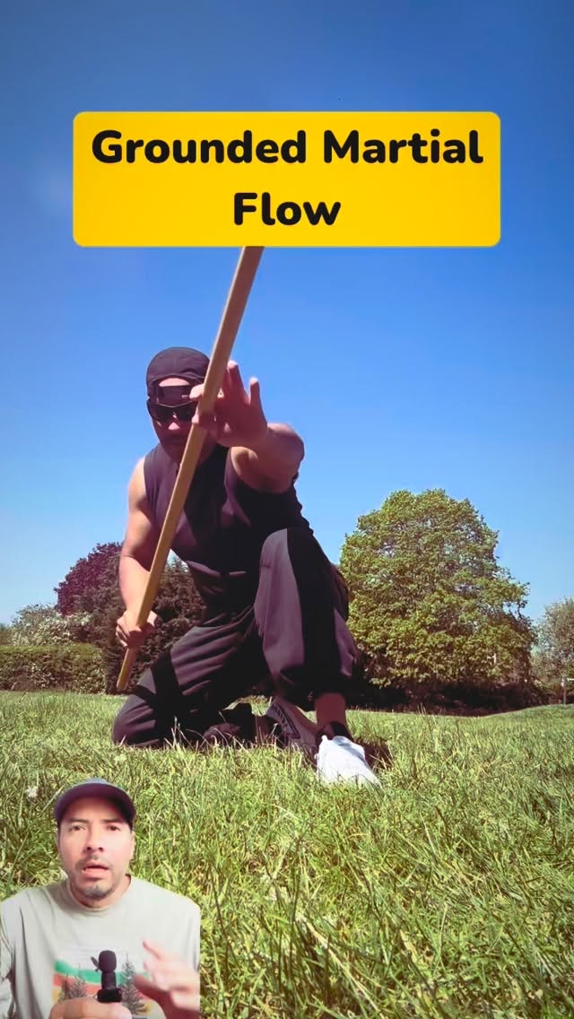 The ground changes how you move.
It slows you down.
Makes you adjust.
Makes you feel.
This kind of martial ground movement is not about perfect technique.
It’s about exploration.
Using the stick as a point of connection…
to move through angles…
weight shifts…
presses…
transitions…
and natural patterns.
The body learns to adapt in real time.
Not through rigid positions…
but through awareness.
This develops:
✔ Ground strength
✔ Mobility
✔ Coordination
✔ Responsiveness
But more importantly…
it reconnects you with instinctive movement.
Movement that feels alive.
This is the Grounded Method.
👉 If you want to explore movement differently, I offer 1:1 coaching — DM me “GROUND”.
#groundedmethod #martialmovement #movementpractice #groundmovement #bodyawareness