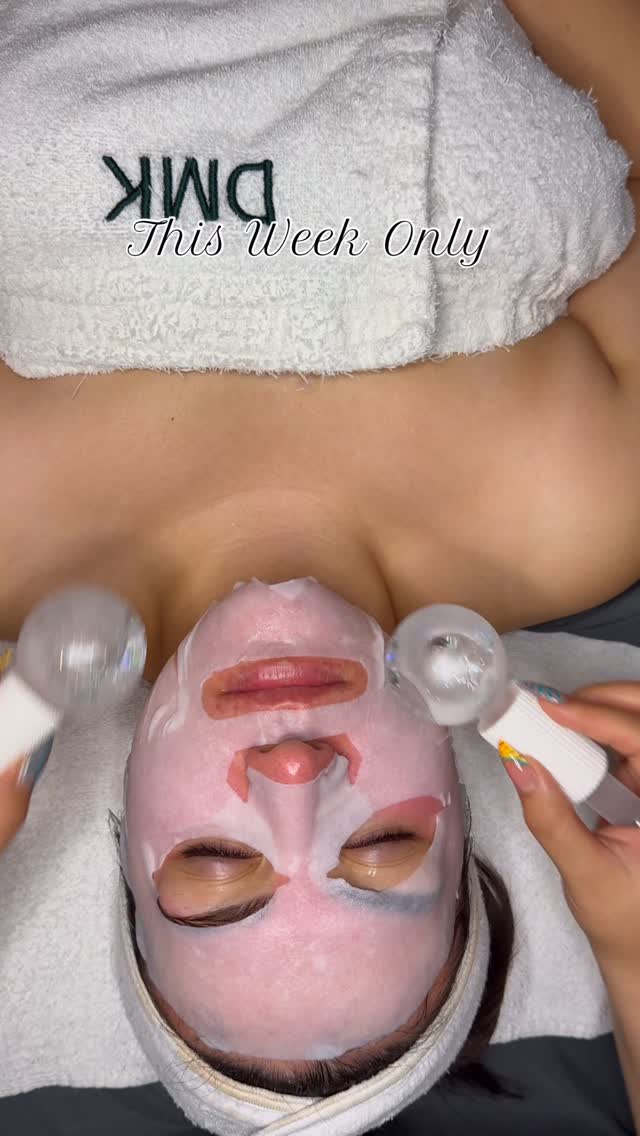This week only! Custom 75min facial for the price of our 60 min facial. Book now using the code:summersun ✨