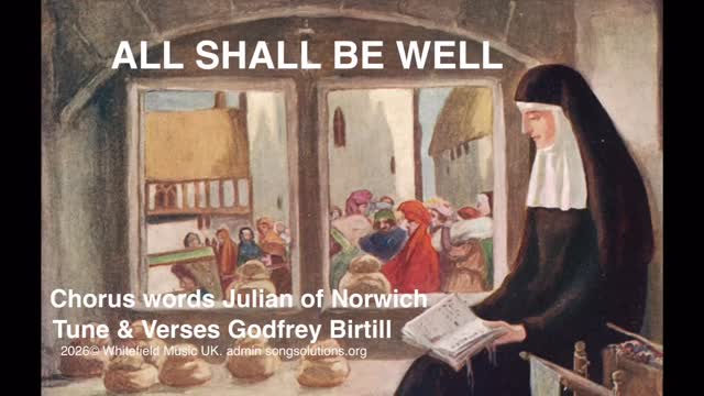 Here’s a rough demo of a “hope” song I’ve just written. The chorus words are from Julian of Norwich. #Hope#julianofnorwich #allshallbewell #allwillbewell