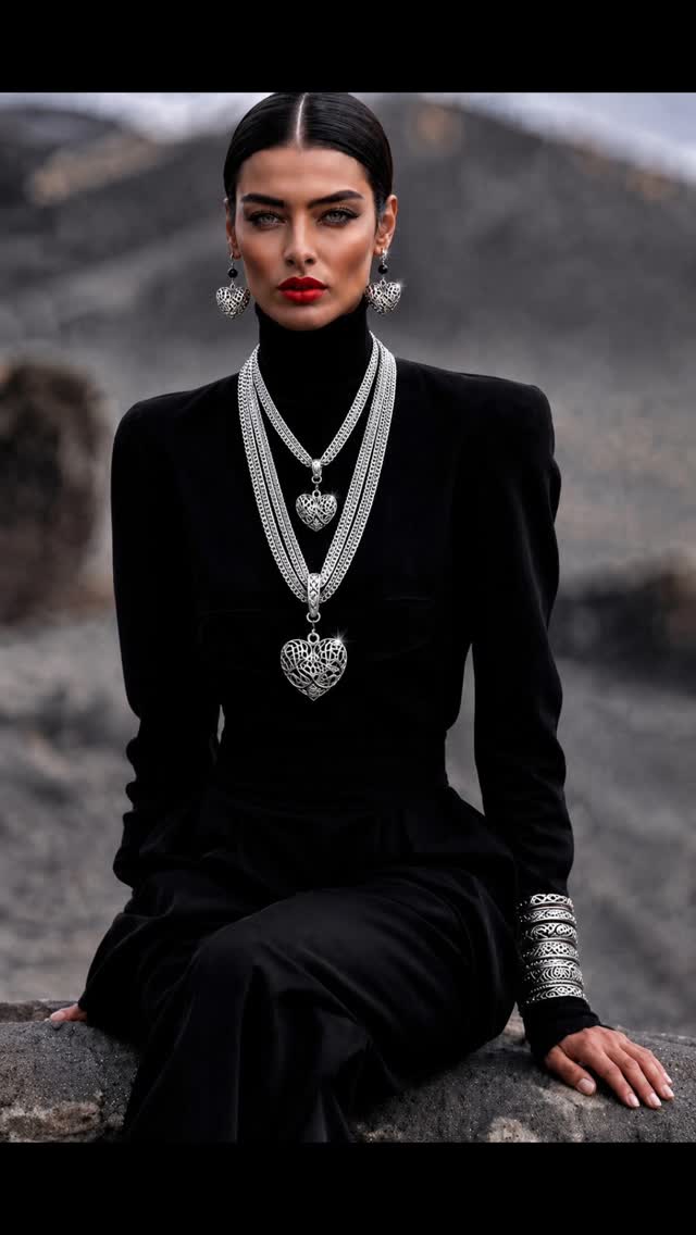 Sunday Vibes.
Live Your Jewelry Dreams! 🩶
#aimodel #aimodified #handcraftedjewelry #whatwillicreatenext #statementjewelry