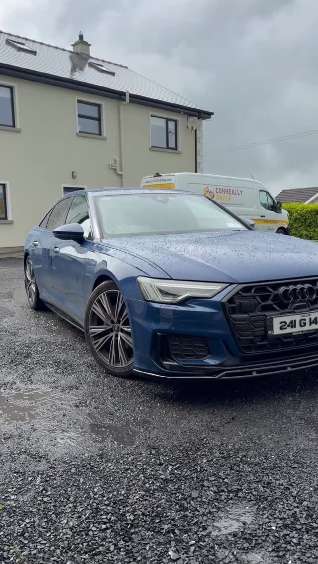 Audi A6 C8 kitted for a customer Front lip Side skirts Boot spoiler #fyp