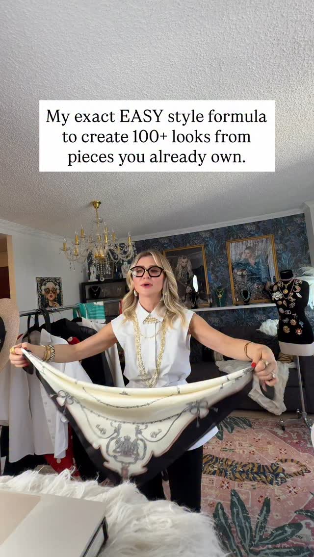 Take your everyday basics like a button-down shirt, denim, or even summer shorts and accessorize them in a completely new way.
Here are a few easy style formulas I teach inside my Accessories Edition Masterclass:
1. Create a stack by combining different textures, metals, and necklace lengths.
Mix beads, pearls, chains, and medallions for that chic effortless layered look.
2. Drape a scarf over your shirt or wrap it around your shoulders and secure it with a brooch or pin for an elevated European-inspired feel.
3. Double belt your look.
Instead of one traditional belt, combine different colors, textures, or buckles to instantly create a fashion-forward outfit.
Accessories are the secret behind every stylish woman you admire.
And the best part?
You can completely transform your wardrobe without buying an entirely new closet.
What my Queens saying about this masterclass 👇
“It’s amazing how excited I was getting dressed after your masterclass!!
I never believed I could love my existing wardrobe without buying one new thing.
Your tips and methodology are truly life-changing.”
Comment “REPLAY” and I’ll send you the link
#summeraccessories #howtostylescarf #chicagostylist