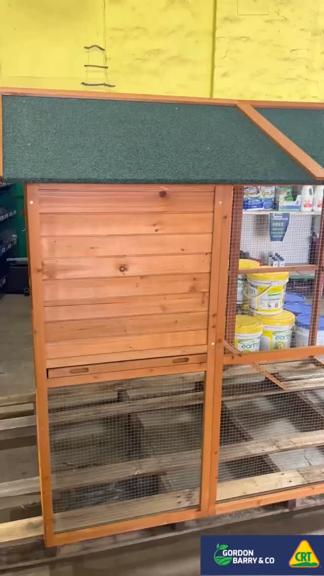Keep the girls warm and dry. Chook houses in stock 🐓🐓