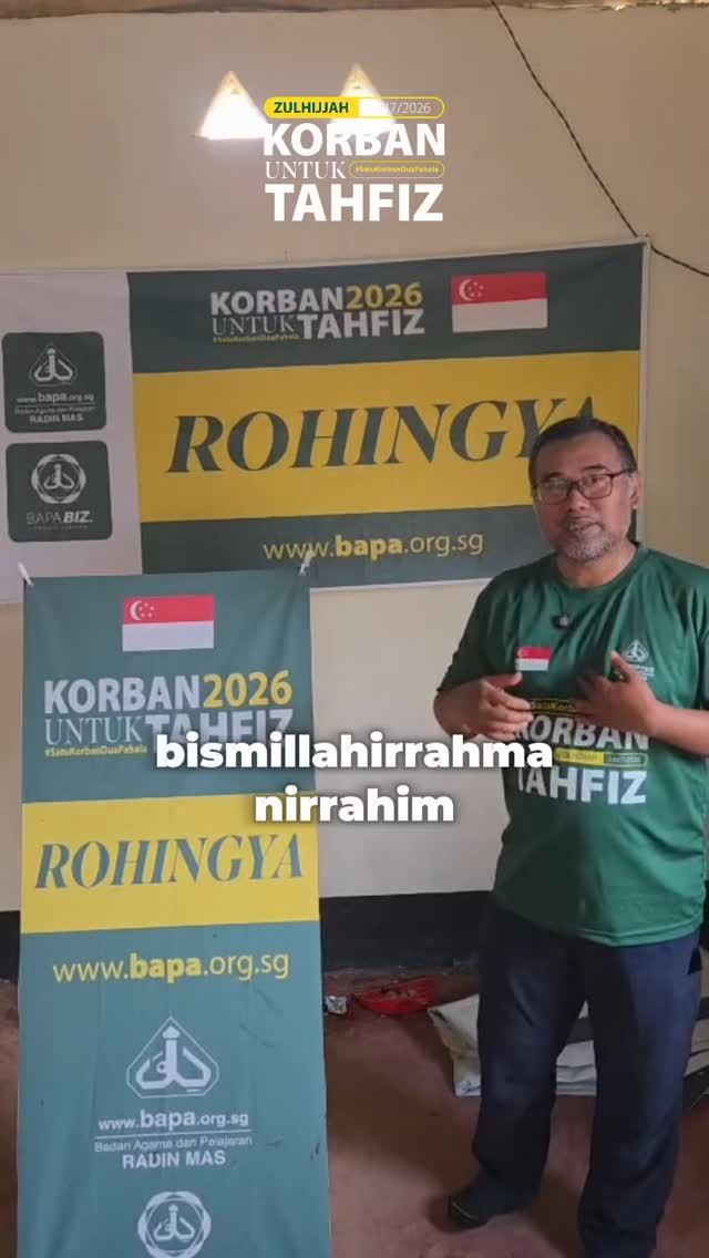 Alhamdulillah korban di Rohingya berjalan dengan lancar. Jumpa anda tahun depan