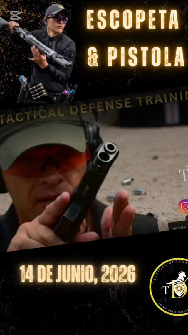 Tiro defensivo !
Canelones, "La Montañesa"
Escopeta y pistola en el escenario de defensa .
Exclusivo para legitimos usuarios de armas !
Be ready
www.tuinstructordetiro.com
#tirodefensivo #glock #glockperfection #thata