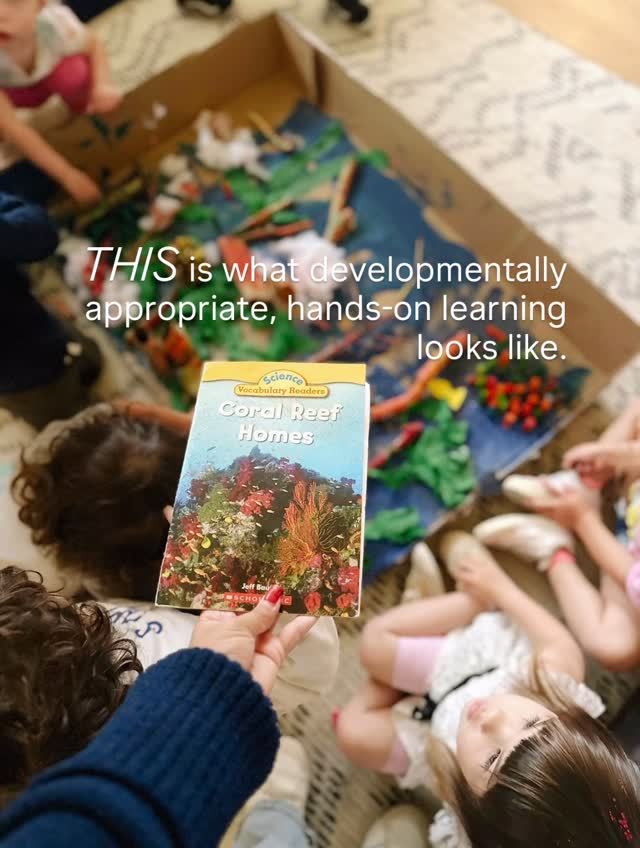 When most people think of learning, they think of worksheets and cute little artwork that was displayed on the teachers cute “display board” in the classroom.
That is not learning.
This is just one theme’s example of our children learning. Building coral reefs, investigating with magnifiers, creating sensory bottles, asking questions, and discovering how the world truly works.
Do you know what the twilight zone is? Right, our 3 year olds are so excited about the different sea creatures they’ve learned about - and understanding that the world is SO much bigger than we think.
Children learn best when they can touch it, explore it, create it, and experience it for themselves. They take pride and ownership when they are part of the process.
We love what learning looks like at LPP. 🌊🐚✨
#LittlePathfindersPreschool #HandsOnLearning #LearningThroughPlay #EarlyChildhoodEducation #JustLetThem