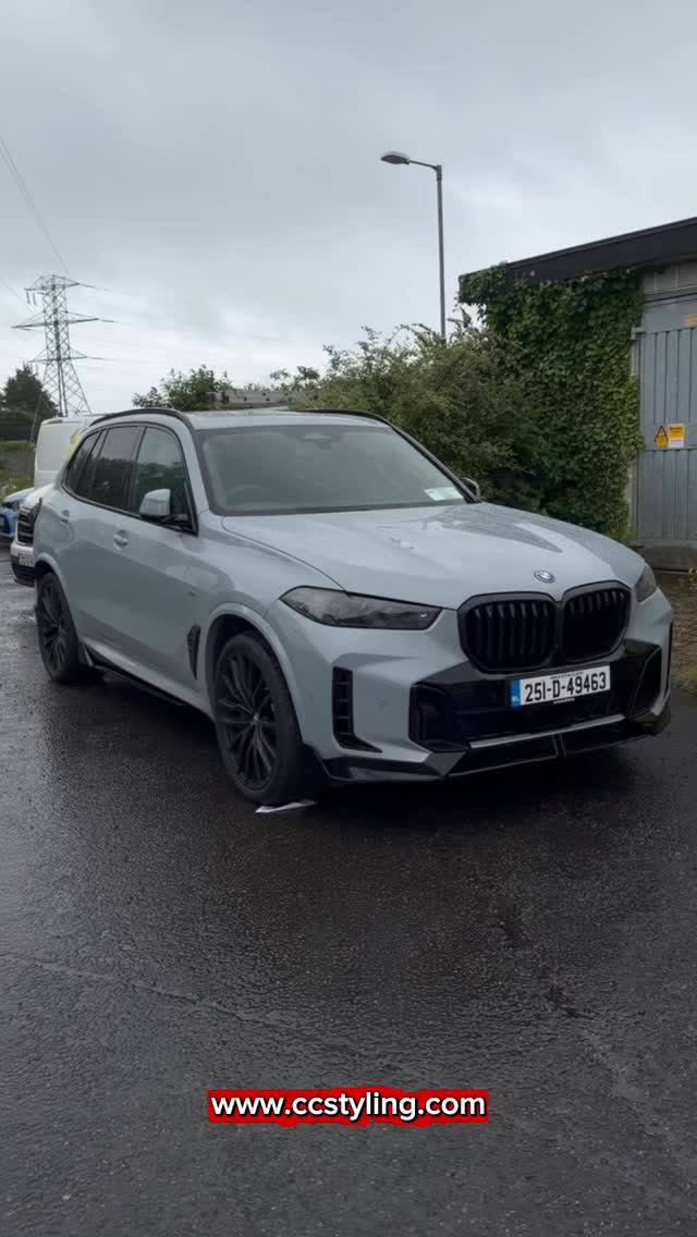 BMW X5 full bodykit completed for a customer today #fyp