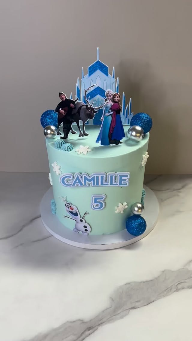 💙❄️
#sucreetcel #ecublens #cake #gateau #birthdaycake