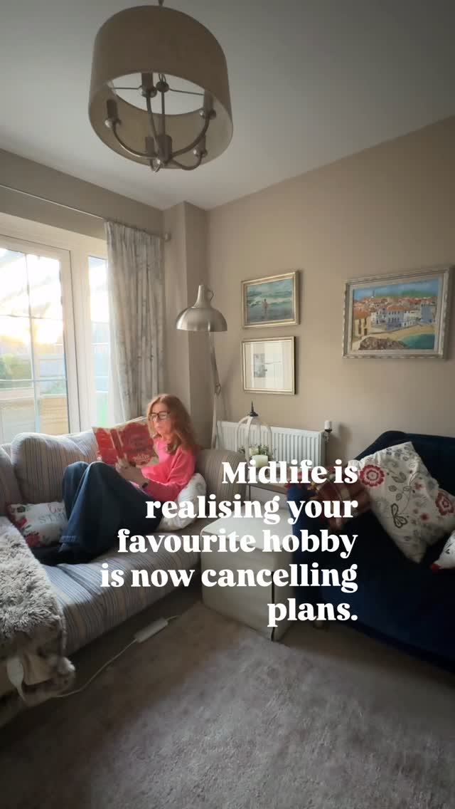 If you chose a few chapters of cosy crime over espresso martinis and no sleep, welcome to the club. 😆
Midlife comes with all sorts of things nobody warned us about, and sometimes it helps to know it’s not just you.
Follow for more midlife observations, menopause realities and the occasional uncomfortable truth that makes you feel personally attacked.
Share this with the friend who’ll immediately say, “Oh my God. Me too.”
#midlifewomen #perimenopause #menopause #lifeover50