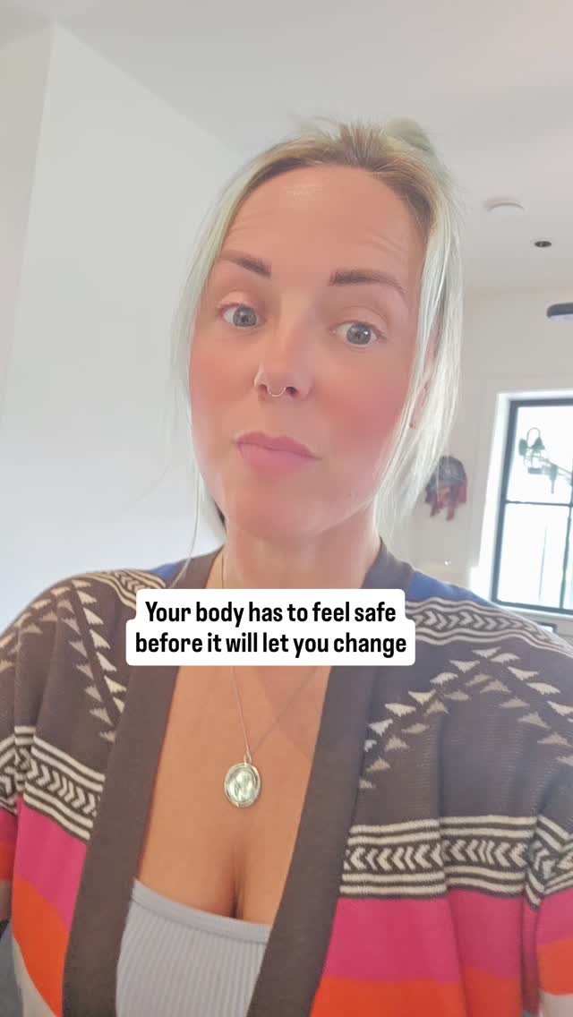 The real reason you can't stick to the protocol (it's not willpower) 🧠
Here's the piece almost no one in health talks about: your body has to feel safe before it will let you change.
You remove the foods, overhaul the routine, commit hard — and if your nervous system reads all that change as a threat, it quietly resists. The cravings spike, the motivation vanishes, the "self-sabotage" kicks in. That's not weakness. That's a dysregulated nervous system protecting you the only way it knows how.
True healing needs two things together: the right foundations and a regulated, safe nervous system. Miss the safety piece and the best protocol on earth stalls out. It's the part I never skip.
If this just explained every plan you couldn't stick to, tell me below.